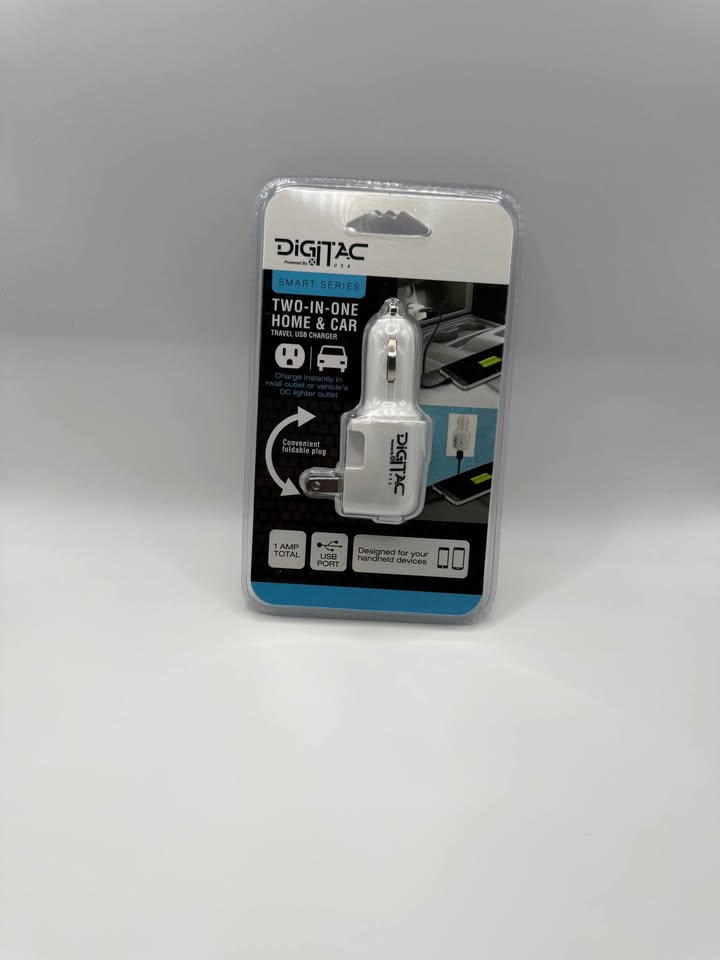 Two in One Home and Car Charger