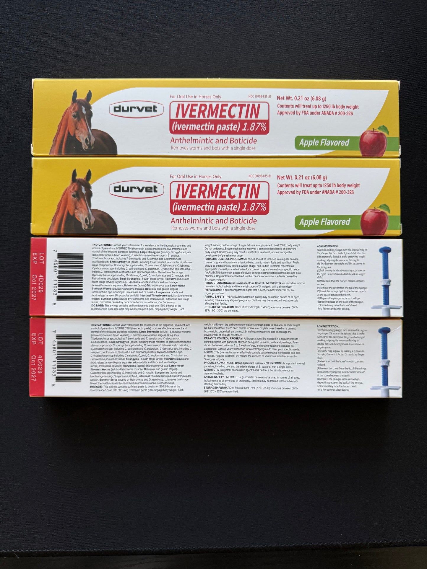 Horse Ivermectin (4 pack)