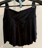 Black Crossover Athletic Skort – Stretch Activewear Skirt with Shorts SIZE MEDIUM