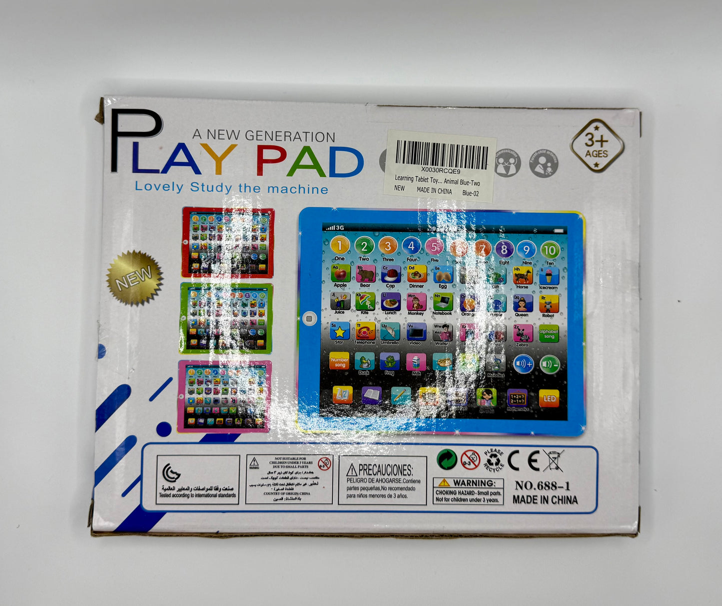 Children's "Play Pad" Learning Tablet Toy