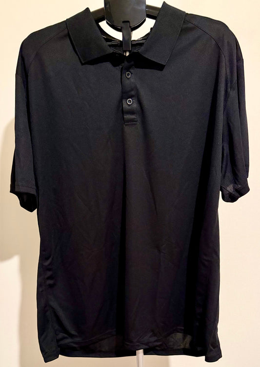 Men’s Performance Polo Shirt Bundle (3 Total) – Navy, Black & Gray SIZE XXXXL