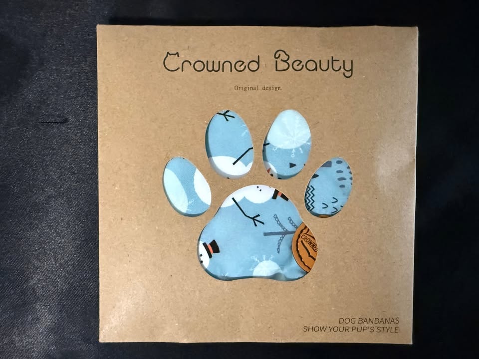 Dog Bandana Crowned Beauty