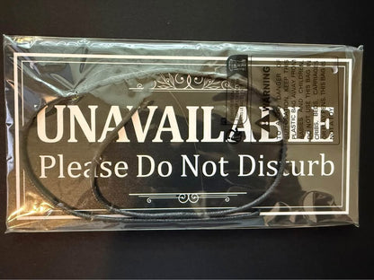 Door Sign (Available Please Knock/Unavailable Please do not disturb)
