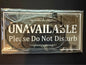 Door Sign (Available Please Knock/Unavailable Please do not disturb)
