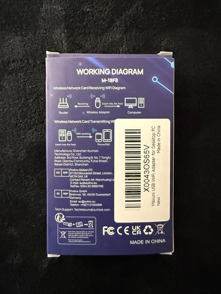 Maxuni Dual Band USB Adapter