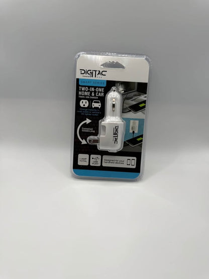 Two in One Home and Car Charger