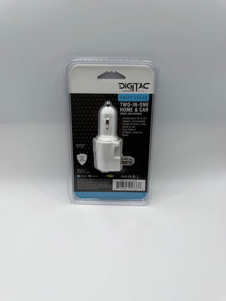 Two in One Home and Car Charger