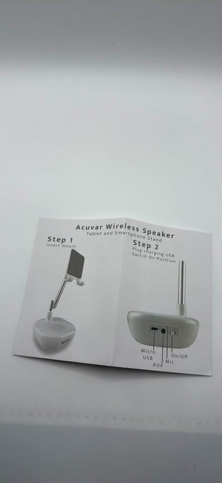 Tablet/Smartphone Wireless Speaker Stand