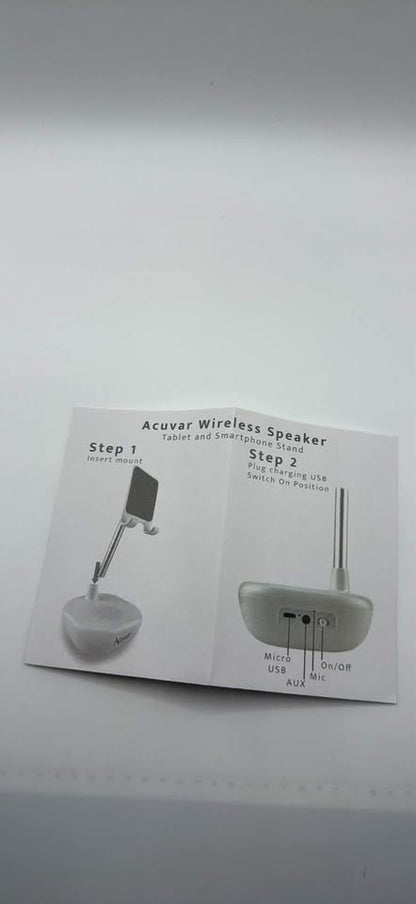 Tablet/Smartphone Wireless Speaker Stand