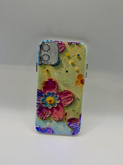 iPhone 11 3D Floral Phone Case