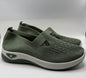 Green Slip On Shoes Women's Size EU 37