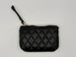 Black Coin Purse/ Card Pouch / Small Wallet