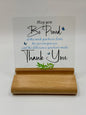 Thank You Desk Plaque