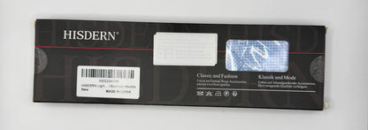 HISDERN Light Blue Business Necktie