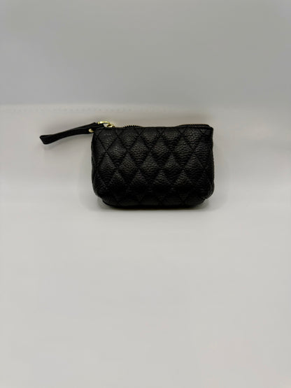 Black Coin Purse/ Card Pouch / Small Wallet