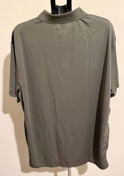 Men’s Performance Polo Shirt Bundle (3 Total) – Navy, Black & Gray SIZE XXXXL