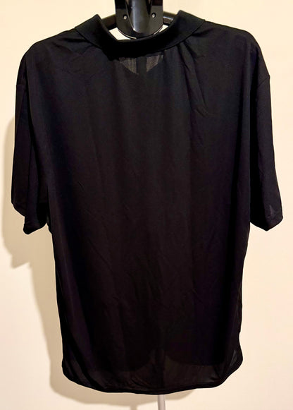 Men’s Performance Polo Shirt Bundle (3 Total) – Navy, Black & Gray SIZE XXXXL