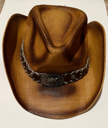 Vintage-Style Cowboy Hat – Paper Straw