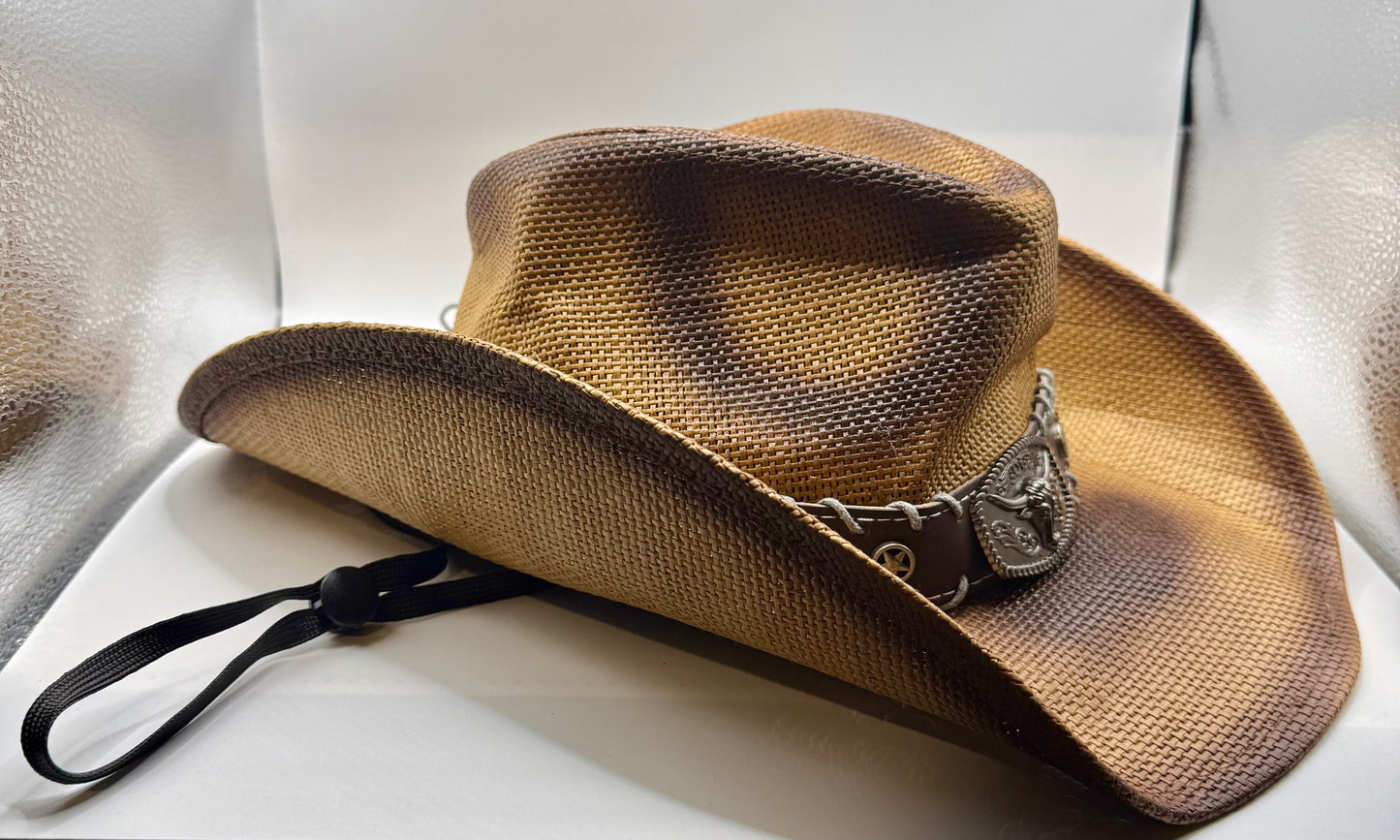 Vintage-Style Cowboy Hat – Paper Straw