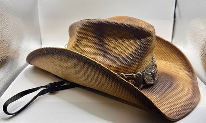 Vintage-Style Cowboy Hat – Paper Straw
